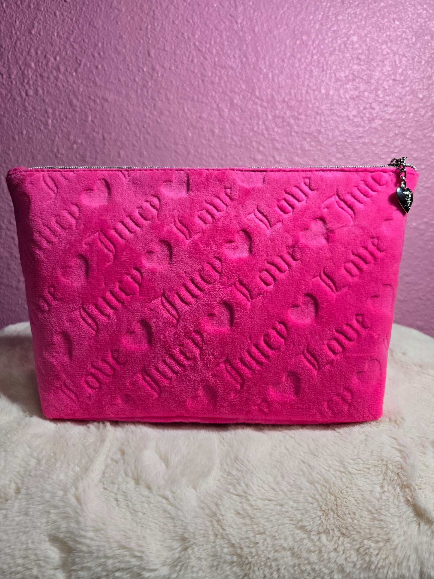 Red Juicy Travel Clutch